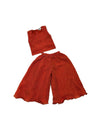 Girls Orange Breeze Co-ord Set