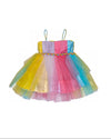 Girls Rainbow Dreams Tulle Dress