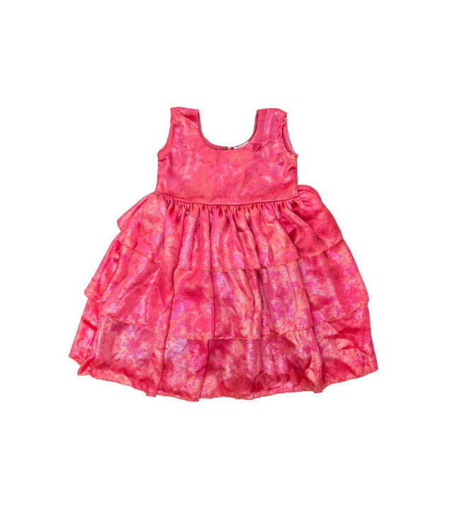 Pink Blossom Ruffle Frock