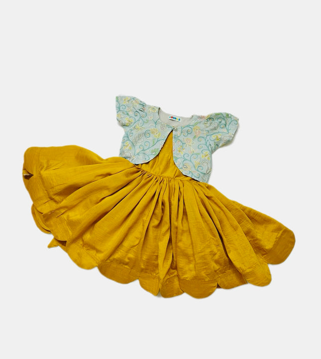 Girls Cheerful Twirl Dress