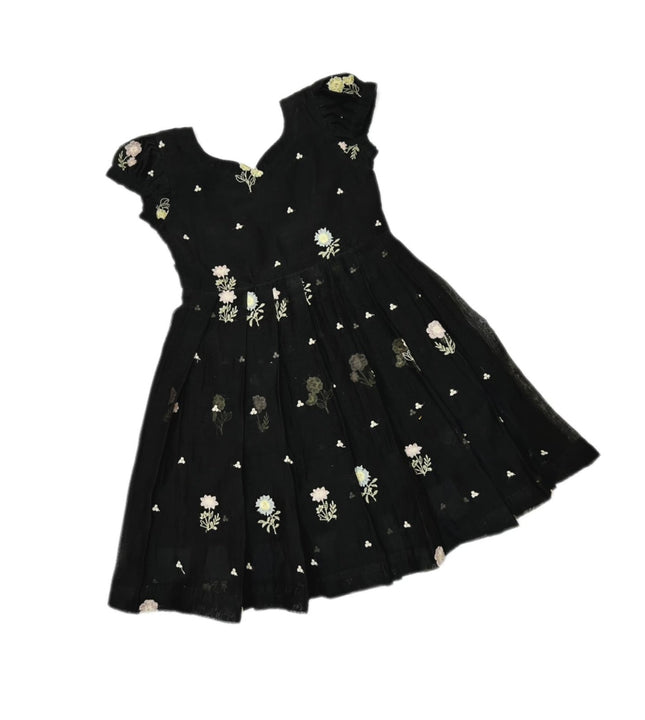 Girls Black Beauty Flare Dress