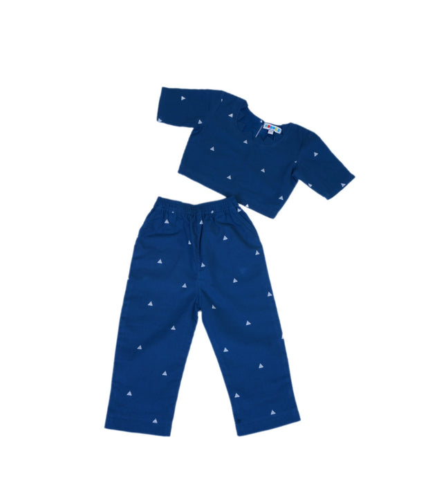 Girls Tiny Triangles Co-ord Set