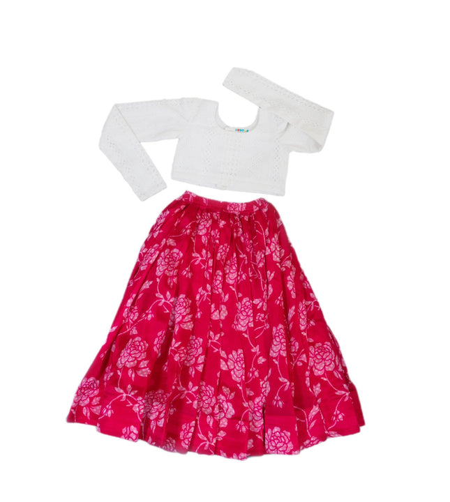 Girls Rosy Charm Ethnic Set
